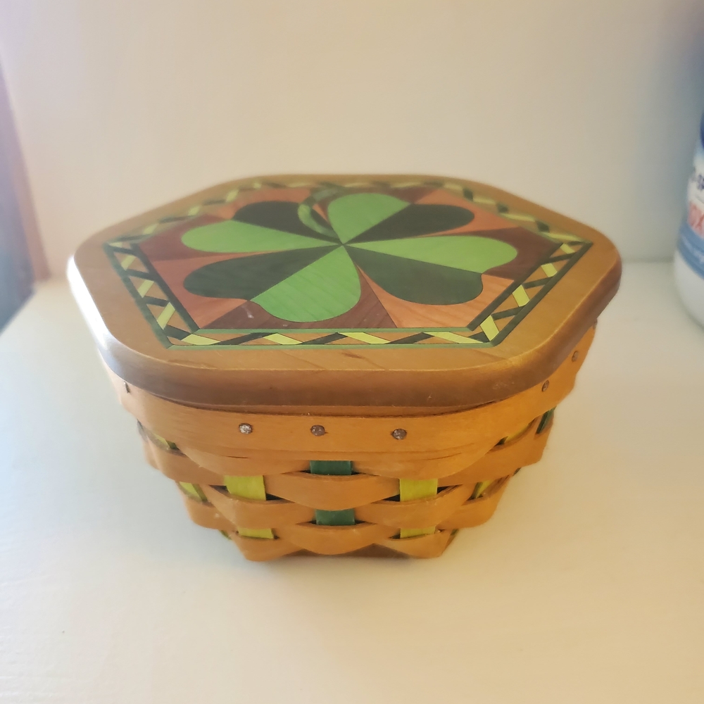 Longaberger St Pattys Day Basket